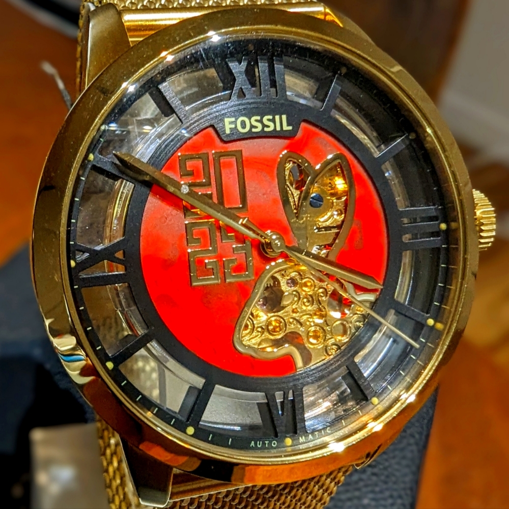 Men's Fossil Watch (Lunar Year of the Rabbit)